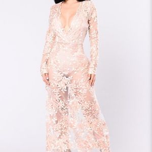 Fashion Nova special event dress Flower Goddess